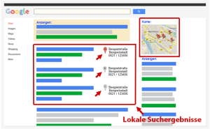 Lokale Suchmaschinenoptimierung